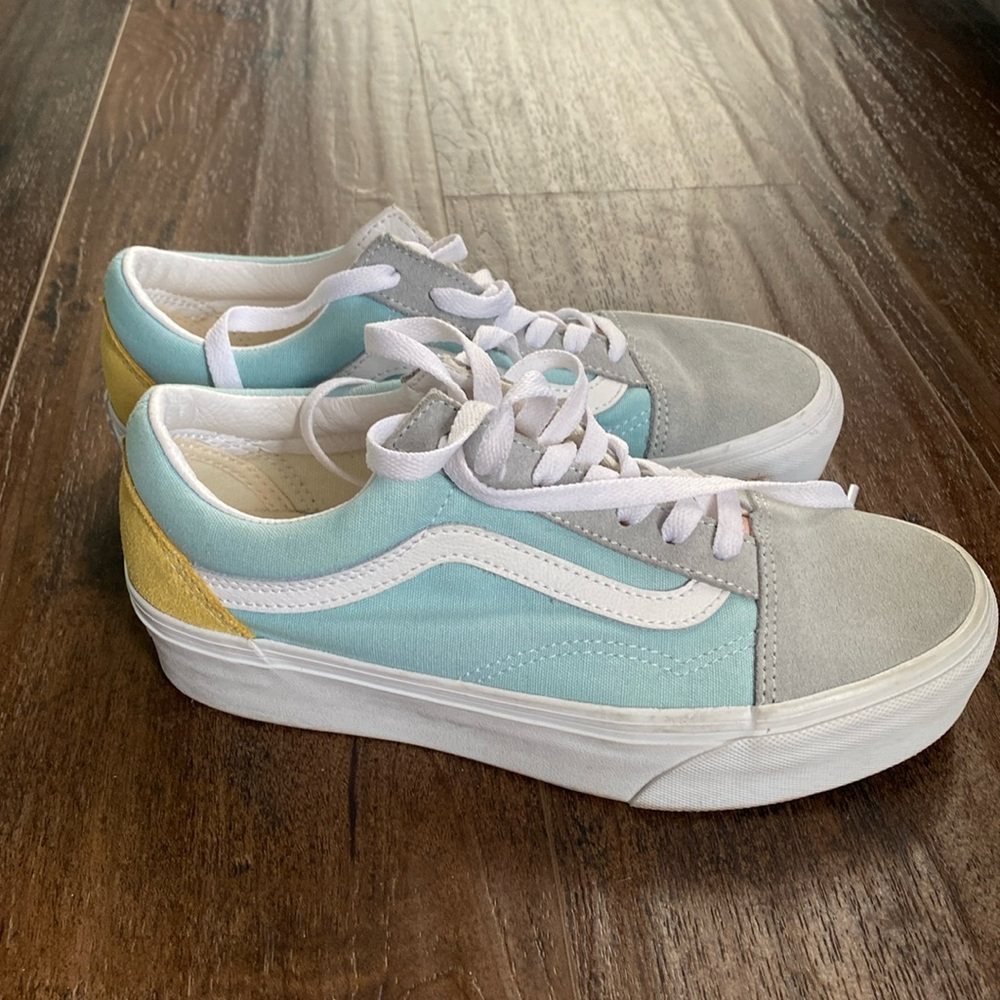 Platform Vans shoes